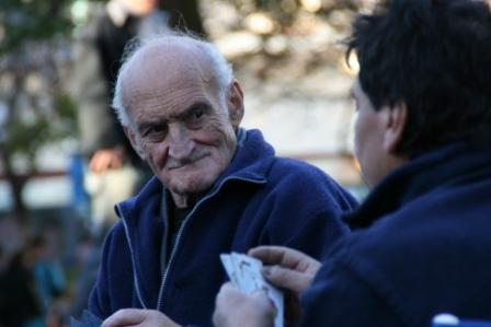 Kartenspieler in San Telmo